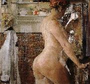 Nude take a shower Nikolay Fechin